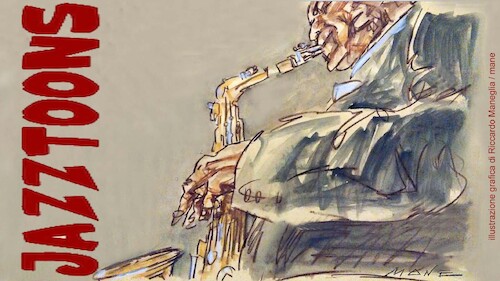 Cartoon: jazztoons (medium) by Enzo Maneglia Man tagged illustrazioni,grafiche
