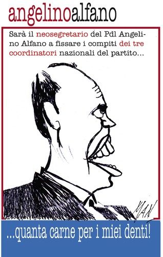 Cartoon: personaggi (medium) by Enzo Maneglia Man tagged alfano