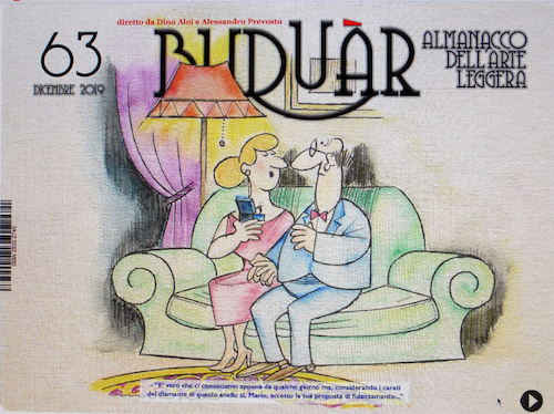 Cartoon: BUDUAR63 con Man (medium) by Enzo Maneglia Man tagged vignette,umorismo,grafico,illustrazioni,buduar,online,umoristico