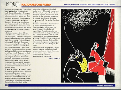 Cartoon: BUDUAR79 almanacco umoristico (medium) by Enzo Maneglia Man tagged umorismo,grafico,rivista,almanacco,letteratura