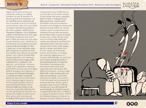 Cartoon: BUDUAR 62 2019 (medium) by Enzo Maneglia Man tagged vignette,umorismo,grafico,illustrazioni,buduar,bimensile,online,umoristico