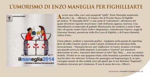 Cartoon: man 2014 (medium) by Enzo Maneglia Man tagged man,ariminum,maneglia,fighillearte