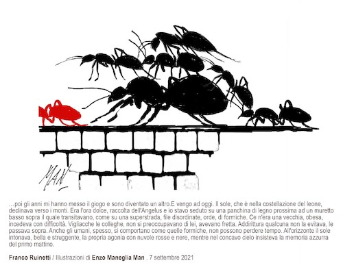 Cartoon: QUASI UN CONSUNTIVO (medium) by Enzo Maneglia Man tagged racconti,storie,diari,di,franco,ruinetti,fighillearte,piccolomuseo,fighille,ita,ilustrazioni,man
