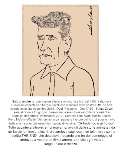 Cartoon: Sergio Zavoli (medium) by Enzo Maneglia Man tagged caricature,personaggi,riminesi,grafica,man,maneglia,enzo