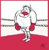 Cartoon: BOXE Olimpiadi Londra 2012 (small) by Enzo Maneglia Man tagged boxe,olimpiadi,londra,2012