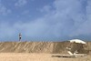 Cartoon: Dunes and viewpoints (small) by Enzo Maneglia Man tagged photo,ecology