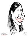 Cartoon: Elly Schlein (small) by Enzo Maneglia Man tagged caricature,personaggi,ritratti,politici,elly,schlein