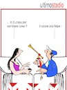 Cartoon: europee 2019 ultimo stadio (small) by Enzo Maneglia Man tagged vignette,umorismo,grafico,satira,ue,europee,2019,maneglia,man,fighillearte,piccolomuseo