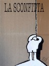 Cartoon: LA SCONFITTA (small) by Enzo Maneglia Man tagged tavola,grafica,vignetta,illustrazione,situazione,man,maneglia