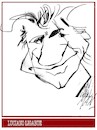 Cartoon: Luciano Ligabue (small) by Enzo Maneglia Man tagged festival,sanremo,caricature,ritratti,ligabue,cantante,cantautore,regista,attore,maneglia,man