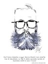 Cartoon: Marco Masini (small) by Enzo Maneglia Man tagged caricatura,marco,masini,cantautore,sanremo,2026