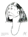 Cartoon: Paola De Micheli (small) by Enzo Maneglia Man tagged caricatura,personaggi,politici,ritratti