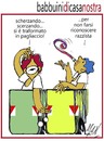 Cartoon: scherzando scherzando (small) by Enzo Maneglia Man tagged cassonettari,man,maneglia,caldero