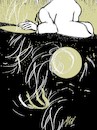 Cartoon: TEMPI BRUTTI by Ruinetti (small) by Enzo Maneglia Man tagged racconti,storie,diari,di,franco,ruinetti,per,fighillearte,piccolomuseo,fighille,ita,illustrazioni,man