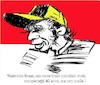 Cartoon: Valentino Rossi a 40 (small) by Enzo Maneglia Man tagged personaggi,sportivi,ritratti,caricature,mgp,fighillarte,maneglia,enzo
