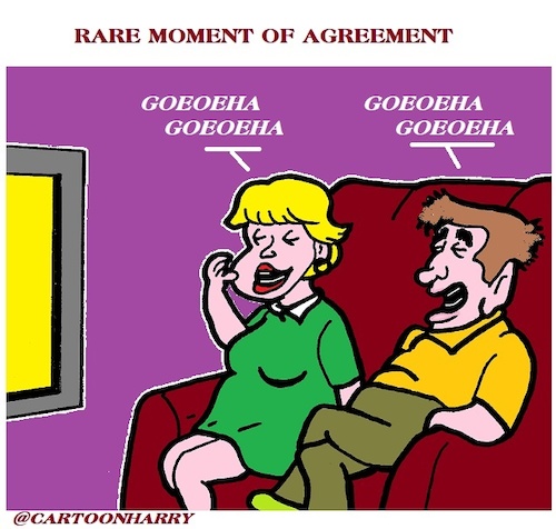 Cartoon: Agreement (medium) by cartoonharry tagged cartoonharry