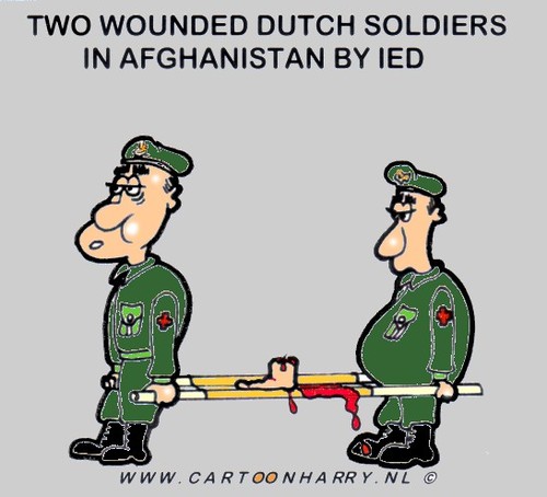 Cartoon: ANOTHER TWO (medium) by cartoonharry tagged war,wounded,cartoonharry