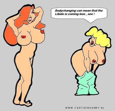 Cartoon: Bodychange (medium) by cartoonharry tagged less