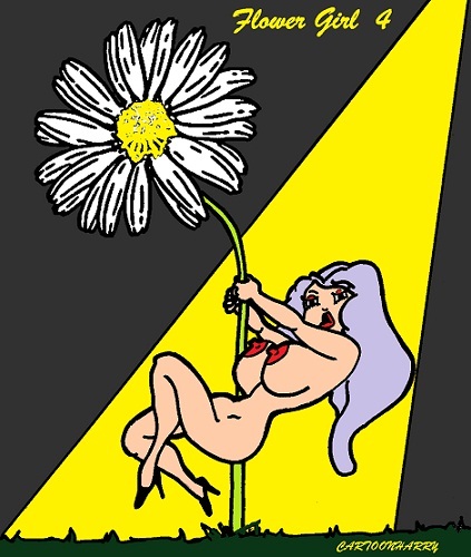 Cartoon: Daisy (medium) by cartoonharry tagged daisy,girl,girls,nude,naked,cartoon,cartoonist,cartoonharry,toonpool