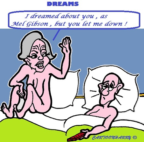Cartoon: Dreams (medium) by cartoonharry tagged dreams,melgibson