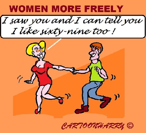 Cartoon: Emancipation (medium) by cartoonharry tagged women,rules,new,emancipation