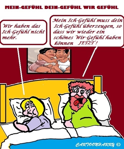 Cartoon: Gefühle (medium) by cartoonharry tagged ich,wir,gefühle