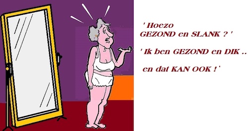 Cartoon: Gezond (medium) by cartoonharry tagged cartoonharry