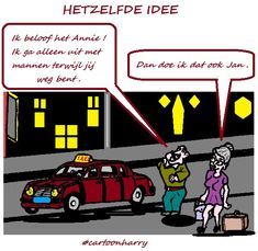 Cartoon: Hetzelfde Idee (medium) by cartoonharry tagged idee,cartoonharry