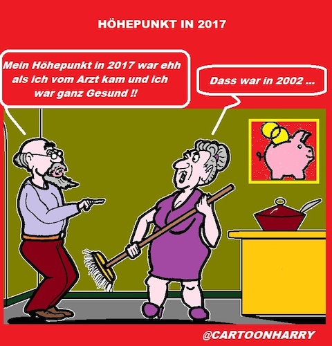 Cartoon: Höhepunkt2017 (medium) by cartoonharry tagged demenz,mann,frau,höhepunkt2017