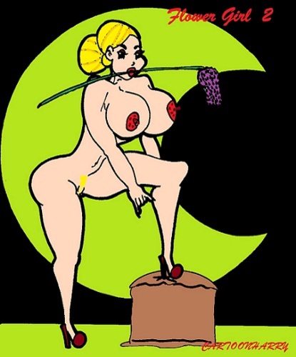 Cartoon: Lilac (medium) by cartoonharry tagged lilac,girl,girls,nude,naked,cartoon,cartoonist,cartoonharry,toonpool