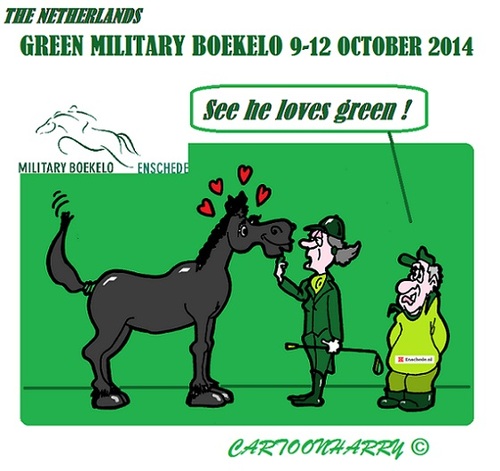 Cartoon: Military Enschede Boekelo 2014 (medium) by cartoonharry tagged holland,enschede,boekelo,military,2014
