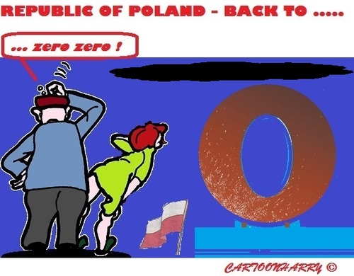 Cartoon: Poland (medium) by cartoonharry tagged 1900,back,poland