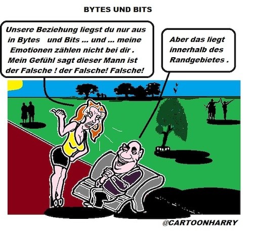 Cartoon: Randgebiet (medium) by cartoonharry tagged randgebiet