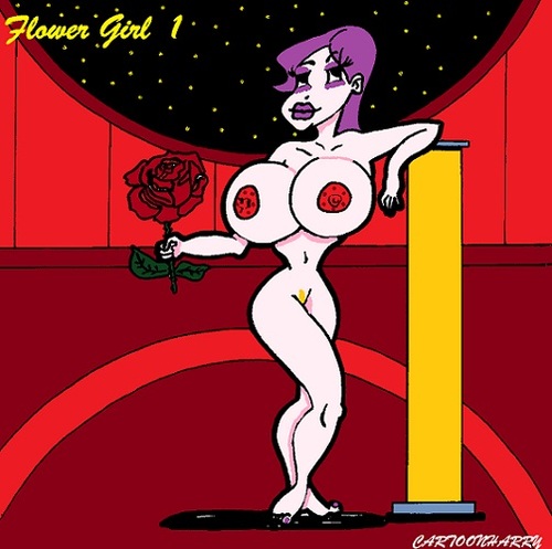 Cartoon: Rose (medium) by cartoonharry tagged rose,girl,girls,nude,naked,cartoon,cartoonist,cartoonharry,toonpool