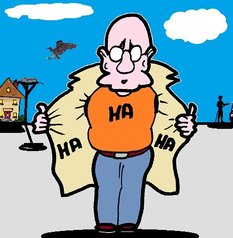 Cartoon: Schau Mal (medium) by cartoonharry tagged schau,mal,haha
