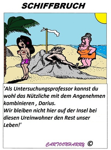 Cartoon: Schiffbruch (medium) by cartoonharry tagged insel,bleiben,schiff,schiffbruch,sexy,mann,professor,cartoon,cartoonist,cartoonharry,dutch,holland,deutschland,toonpool