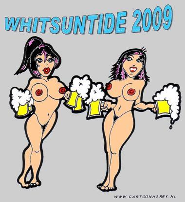 Cartoon: Whitsuntide 2009 (medium) by cartoonharry tagged women,beer,sun,nudes