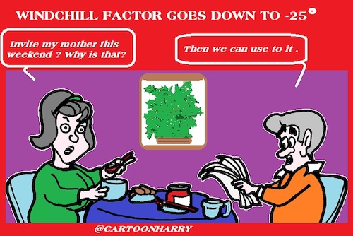 Cartoon: Windchill Factor (medium) by cartoonharry tagged windchillfactor,cartoonharry