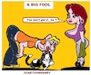 Cartoon: A Big Fool (small) by cartoonharry tagged fool,cartoonharry,pussy