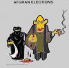 Cartoon: Afghan Elections 2009 (small) by cartoonharry tagged karzai,taliban,afghanistan