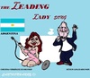 Cartoon: Argentina (small) by cartoonharry tagged kirchner accordeon clarinet vips famous politicians cartoons cartoonists cartoonharry dutch toonpool