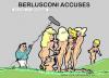 Cartoon: Berlusconi accuses (small) by cartoonharry tagged italy,berlusconi,girls,naked,feet