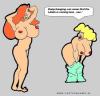 Cartoon: Bodychange (small) by cartoonharry tagged less