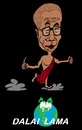 Cartoon: Dalai Lama (small) by cartoonharry tagged dalailama,world,religion,cartoon,caricature,artist,peace,cartoonist,cartoonharry,dutch,china,tibet,toonpool