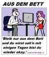 Cartoon: Der Arzt sagt (small) by cartoonharry tagged bett,arzt,mädchen,cartoon,cartoonist,cartoonharry,dutch,deutsch,toonpool