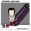 Cartoon: Encore une fois (small) by cartoonharry tagged sarkozy,france,one,time,cartoon,cartoonist,cartoonharry,dutch,toonpool