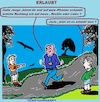 Cartoon: Erlaubt (small) by cartoonharry tagged erlauben,iphone,jungs,jogger