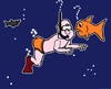 Cartoon: Expression (small) by cartoonharry tagged sea,expression,snorkeling