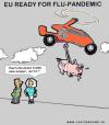Cartoon: Flu Pandemic (small) by cartoonharry tagged flu,file,help,pandemic