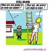 Cartoon: High Prices (small) by cartoonharry tagged town,blond,girl,daddy,prices,ladder